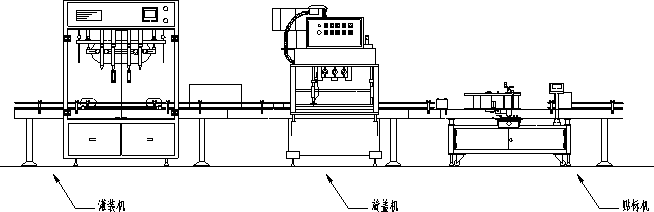 食用油灌裝生產(chǎn)線